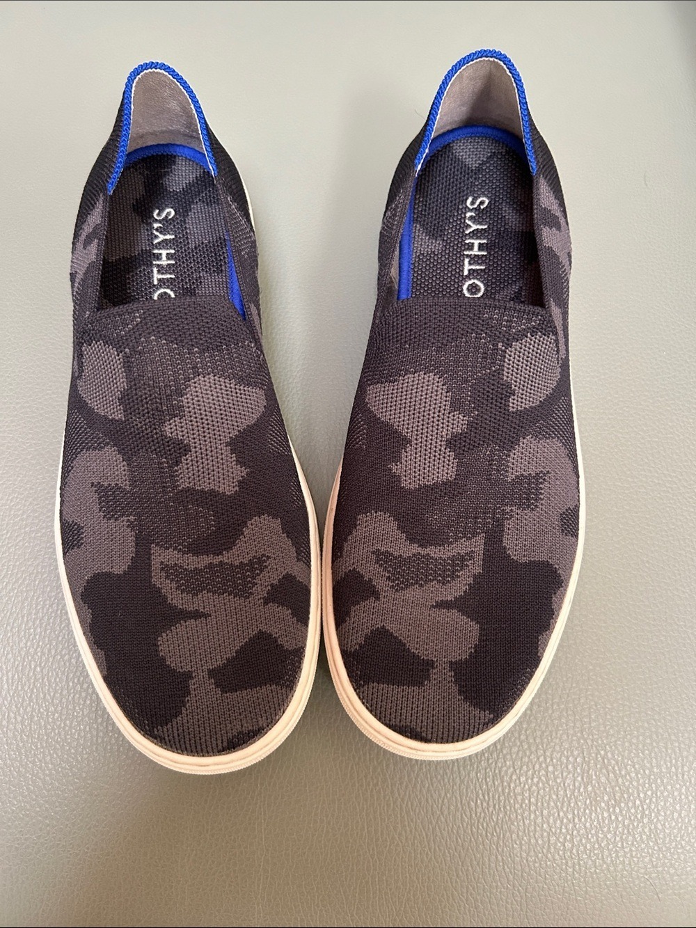 Rothy's Women’s  Slip-On Camouflage Knit Sneakers